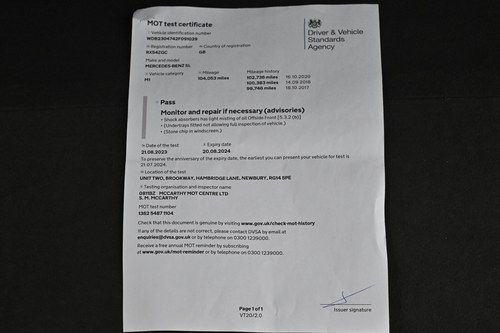 2004 Mercedes-Benz SL55 AMG R230 En venta (imagen 276 de 291)