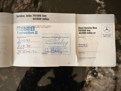 1986 Mercedes-Benz SL300 (R107) Te koop (foto 227 van 234)