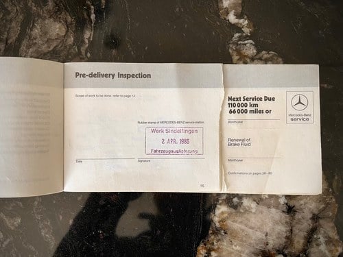 1986 Mercedes-Benz SL300 (R107) Te koop (foto 219 van 234)