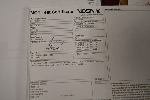 1987 Mercedes-Benz 300 SL (R107) Te koop (foto 118 van 119)