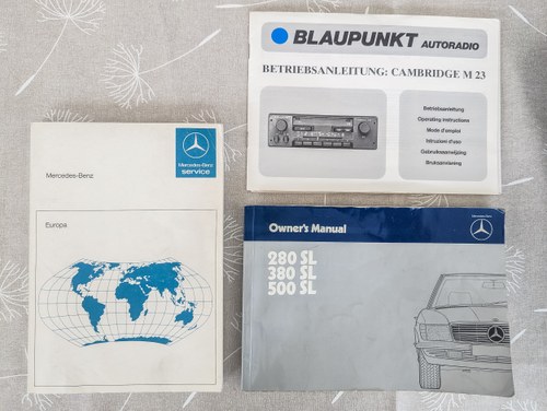 1984 Mercedes-Benz 380 SL (R107) In vendita (immagine 181 di 205)