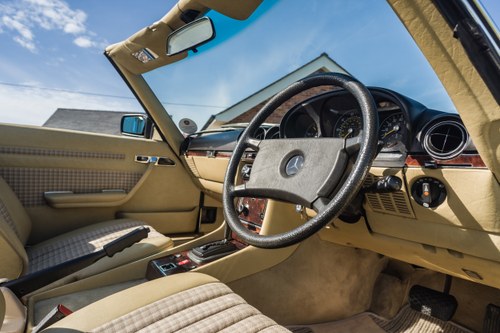 1984 Mercedes-Benz 380 SL (R107) In vendita (immagine 43 di 205)