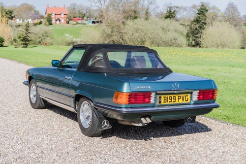 1984 Mercedes-Benz 380 SL (R107) In vendita (immagine 37 di 205)