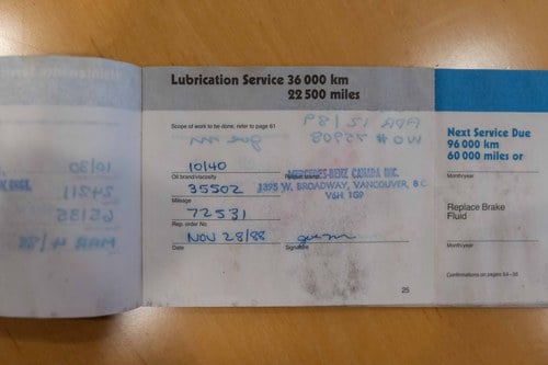 1986 Mercedes Benz 560SL (R107) zum Verkauf (Bild 169 von 192)