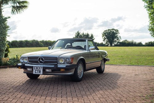 1986 Mercedes Benz 560SL (R107) zum Verkauf (Bild 15 von 192)