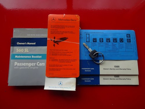 NO RESERVE - 1986 Mercedes-Benz 560SL R107 zum Verkauf (Bild 95 von 104)