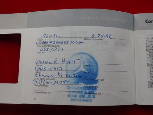 NO RESERVE - 1986 Mercedes-Benz 560SL R107 zum Verkauf (Bild 98 von 104)