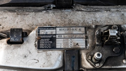 NO RESERVE - 1994 Mercedes-Benz E300 D W124 à vendre (picture 107 of 166)