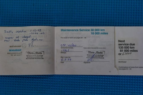 NO RESERVE -1997 Mercedes-Benz CL420 (C140) For Sale (picture 101 of 114)