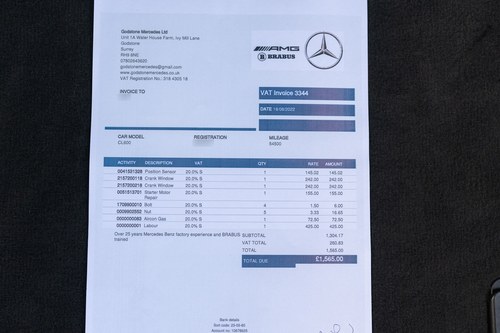 2000 Mercedes-Benz CL 600 For Sale (picture 196 of 206)