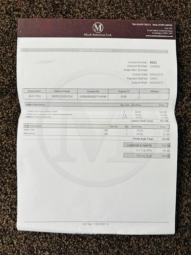 NO RESERVE - 2002 Mercedes-Benz CLK320 Avantgarde In vendita (immagine 111 di 114)