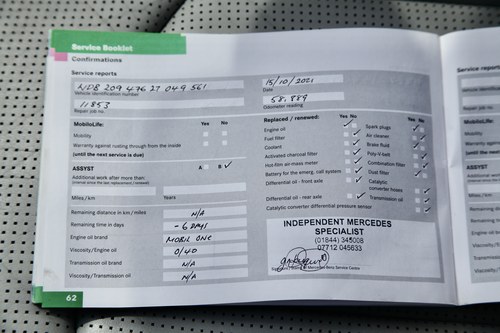 2005 Mercedes-Benz CLK 55 AMG In vendita (immagine 143 di 153)