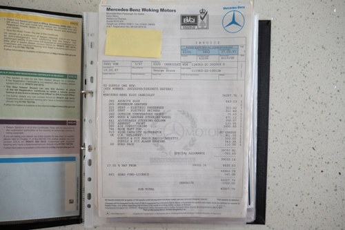 1997 Mercedes-Benz E220 Cabriolet W124 In vendita (immagine 132 di 139)