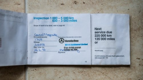 1995 Mercedes-Benz E220 Convertible (W124) In vendita (immagine 135 di 163)