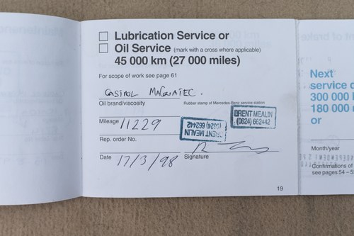 1996 Mercedes-Benz E320 Estate In vendita (immagine 158 di 169)