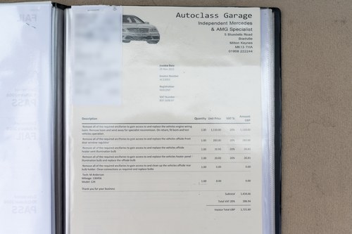 1996 Mercedes-Benz E320 Estate In vendita (immagine 162 di 169)