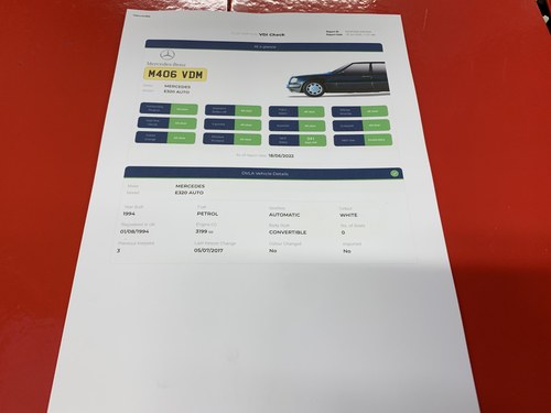 1994 Mercedes-Benz C124 E320 Cabriolet En venta (imagen 191 de 205)