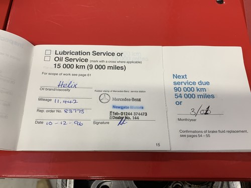 1994 Mercedes-Benz C124 E320 Cabriolet En venta (imagen 182 de 205)