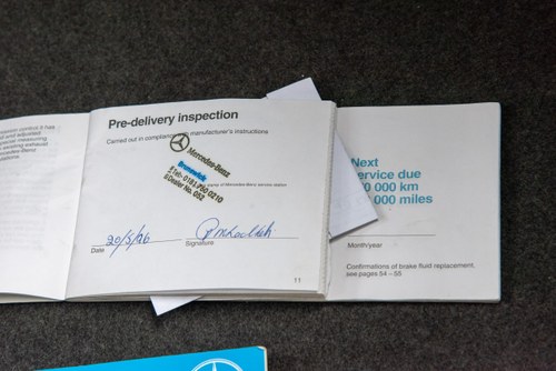 1996 Mercedes-Benz E320 Coupe Sportline Auto (W124) à vendre (picture 214 of 229)