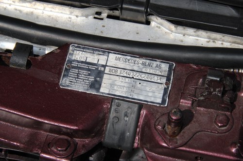 1995 Mercedes-Benz E320 (W124) For Sale (picture 147 of 166)