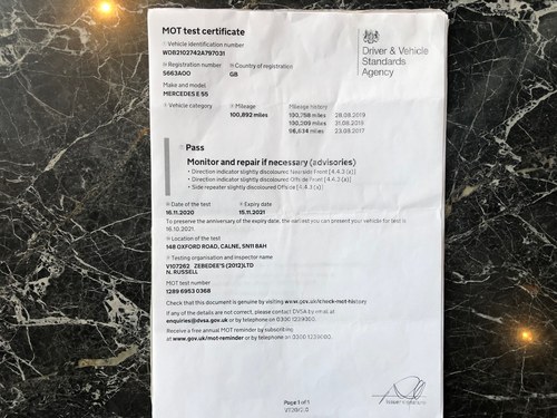 1998 Mercedes-Benz E55 AMG Estate à vendre (picture 155 of 174)