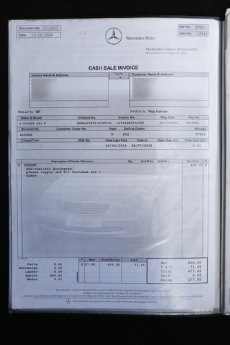 2001 Mercedes-Benz G-Wagon G400 LHD à vendre (picture 109 of 120)