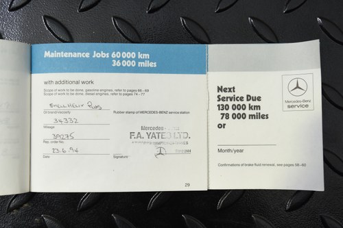 1988 Mercedes-Benz 300 SL (R107) In vendita (immagine 175 di 196)