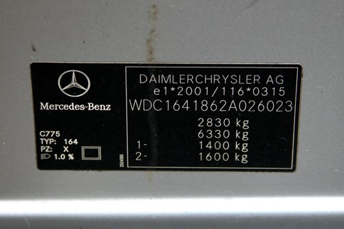 2005 Mercedes-Benz ML 350 Sport Auto For Sale (picture 103 of 118)