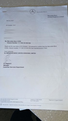 1964 Mercedes-Benz Pagoda 230SL (W113) In vendita (immagine 212 di 244)