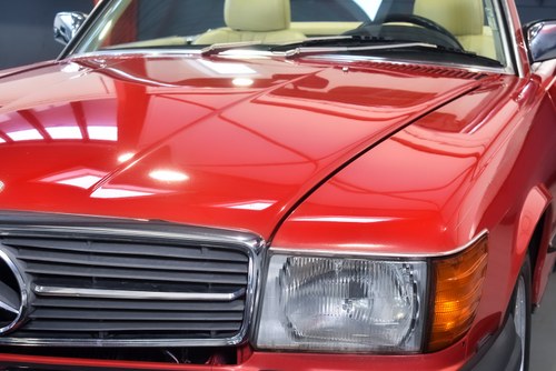 NO RESERVE - 1986 Mercedes-Benz R107 560SL Convertible 5,6L V8 - LHD In vendita (immagine 66 di 91)