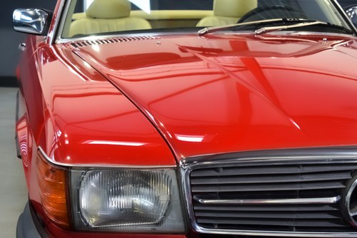 NO RESERVE - 1986 Mercedes-Benz R107 560SL Convertible 5,6L V8 - LHD In vendita (immagine 65 di 91)