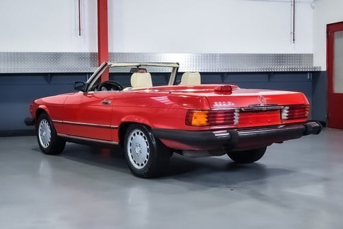 NO RESERVE - 1986 Mercedes-Benz R107 560SL Convertible 5,6L V8 - LHD In vendita (immagine 19 di 91)