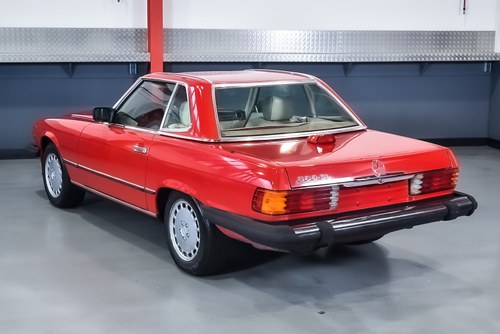 NO RESERVE - 1986 Mercedes-Benz R107 560SL Convertible 5,6L V8 - LHD In vendita (immagine 30 di 91)