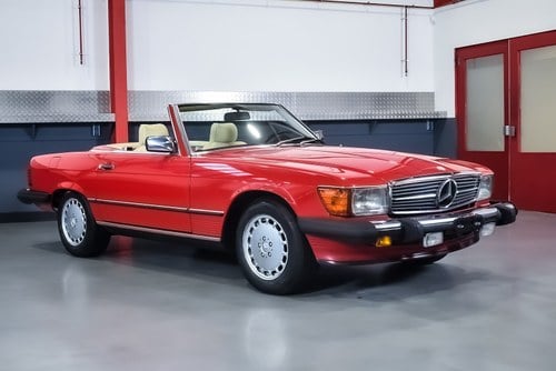 NO RESERVE - 1986 Mercedes-Benz R107 560SL Convertible 5,6L V8 - LHD In vendita (immagine 1 di 91)