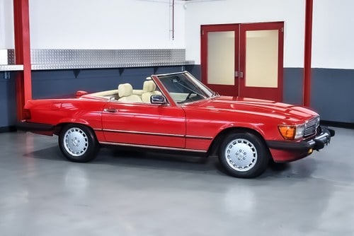 NO RESERVE - 1986 Mercedes-Benz R107 560SL Convertible 5,6L V8 - LHD In vendita (immagine 8 di 91)