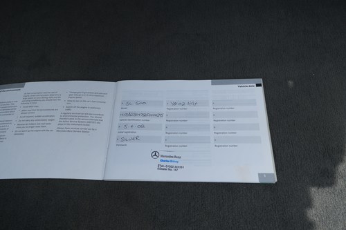 2002 Mercedes-Benz SL500 (R230) à vendre (picture 103 of 113)