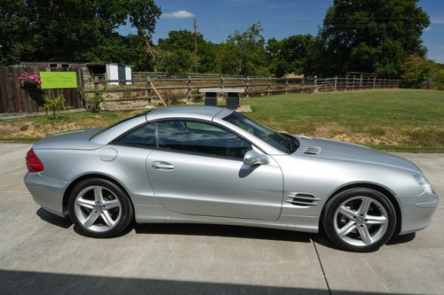 2002 Mercedes-Benz SL500 (R230) à vendre (picture 25 of 113)