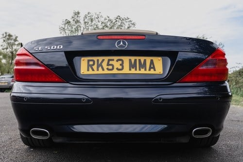 2003 MERCEDES-BENZ (R230) SL500 AUTO à vendre (picture 137 of 191)