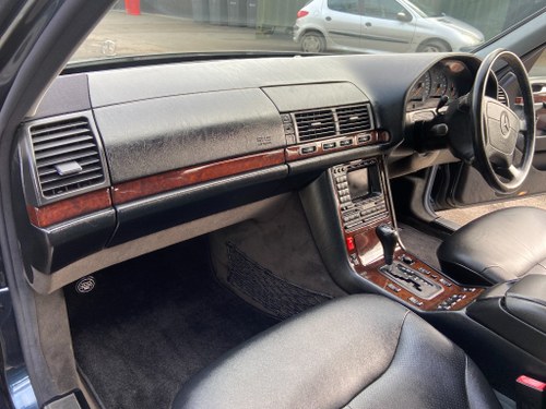 1997 Mercedes Benz S320 SWB Saloon (W140) In vendita (immagine 25 di 77)