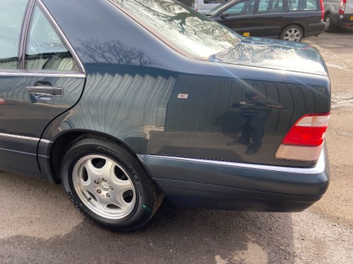 1997 Mercedes Benz S320 SWB Saloon (W140) In vendita (immagine 61 di 77)