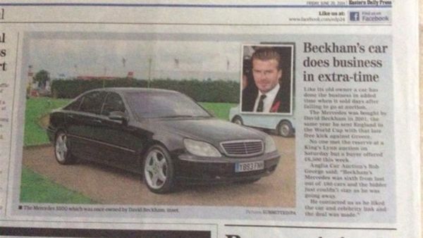2001 Mercedes-Benz S500L (Ex David Beckham car) For Sale (picture :index of 39)