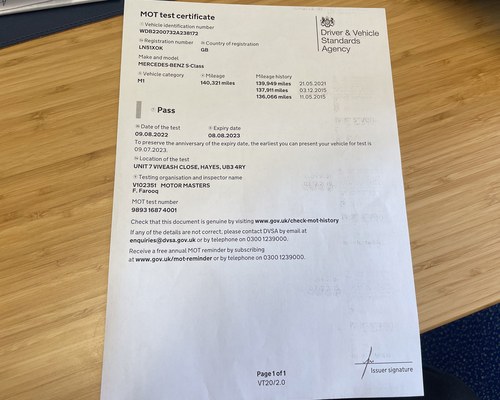 2001 Mercedes-Benz S55 AMG SWB (W220) Te koop (foto 94 van 101)