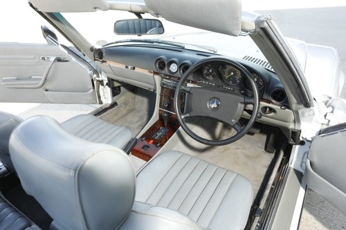 1989 Mercedes-Benz 300 SL (R107) à vendre (picture 82 of 211)