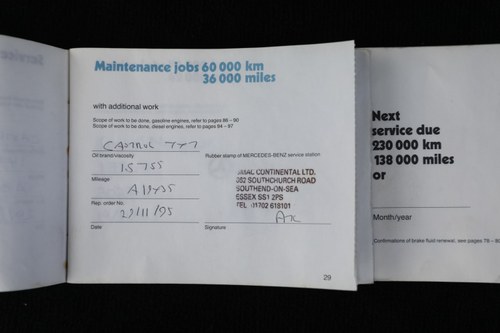 1989 Mercedes-Benz 300 SL (R107) à vendre (picture 192 of 211)