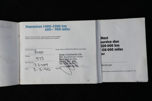 1989 Mercedes-Benz 300 SL (R107) à vendre (picture 186 of 211)