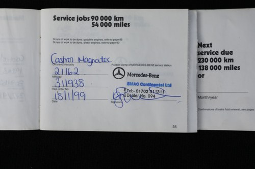 1989 Mercedes-Benz 300 SL (R107) à vendre (picture 195 of 211)