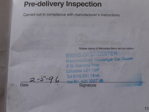 1996 Mercedes R129 SL500 In vendita (immagine 111 di 112)