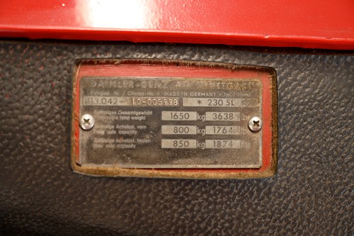 1965 Mercedes-Benz 230SL Pagoda (W113) à vendre (picture 131 of 151)