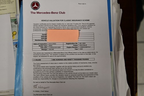 1969 Mercedes-Benz 280 SL ‘Pagoda’ For Sale (picture 108 of 150)