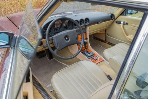 1981 Mercedes-Benz R107 500SL LHD En venta (imagen 73 de 148)